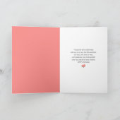 Mädchen mit dunklem Haar bester Freund Pandemie Ge Karte (Innenseite)