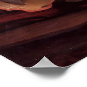 Mädchen mit einem baskischen Trommel 1867 William Poster (Ecke)