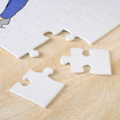 Mädchen mit einem Hasenschwanz Puzzle (Seite)