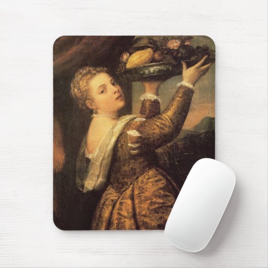 Mädchen mit einem Obstkorb ( Lavinia ) Mousepad (Mit Mouse)