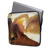 Mädchen mit einem Obstkorb (von Frederic Leighton) Laptopschutzhülle (Vorderseite Links)