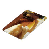 Mädchen mit einem Obstkorb (von Frederic Leighton) Magnet (Linke Seite)
