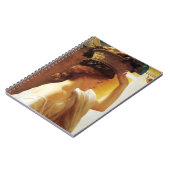 Mädchen mit einem Obstkorb (von Frederic Leighton) Notizblock (Linke Seite)