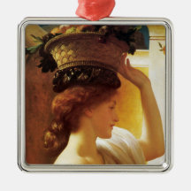 Mädchen mit einem Obstkorb (von Frederic Leighton)