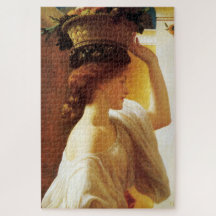 Mädchen mit einem Obstkorb (von Frederic Leighton)