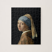 Mädchen mit einem Perlen-Ohrring, c.1665-6 (Öl auf Puzzle (Vertikal)