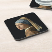 Mädchen mit einem Perlen-Ohrring, c.1665-6 (Öl auf Untersetzer (Linke Seite)