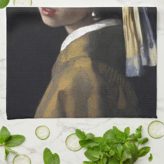 Mädchen mit einem Perlen-Ohrring durch Johannes Küchentuch (Gefaltet)