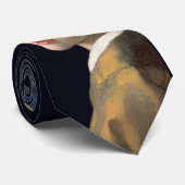 Mädchen mit einem Perlen-Ohrring Krawatte (Gerollt)