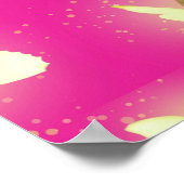 Mädchen mit einem Perlenohrring Altered Art Poster (Ecke)