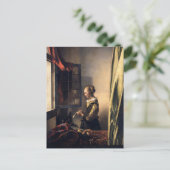 Mädchen mit einem Perlenohrring Postkarte (Stehend Vorderseite)