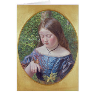 Mädchen mit einem Schmetterling