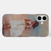 Mädchen mit einer Rose Case-Mate iPhone Hülle (Rückseite (Horizontal))