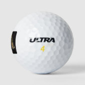 Mädchen mit Erdbeere erwecken Kunstlöffel Golfball (Logo)