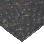 Mädchen mit Erdbeere erwecken Kunstlöffel Tischdecke (Schrägansicht)