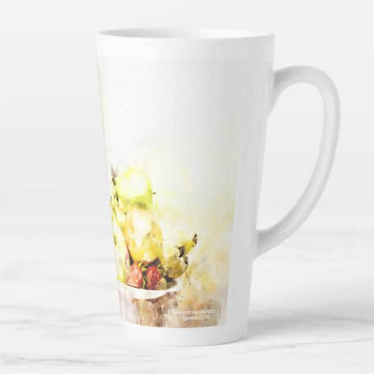 Mädchen mit Früchten Milchtasse (Rechts)