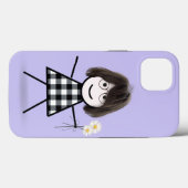 Mädchen mit Gänseblümchen  Case-Mate iPhone Hülle (Rückseite (Horizontal))