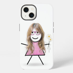Mädchen mit Gänseblümchen iPhone 13 Hülle
