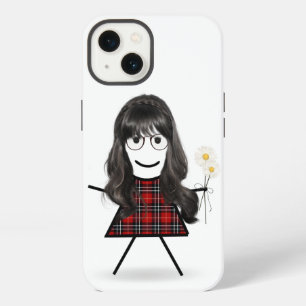 Mädchen mit Gänseblümchen iPhone 13 Hülle