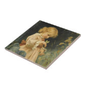 Mädchen mit gelbem Schmetterling (von Frederick Mo Fliese (Seite)