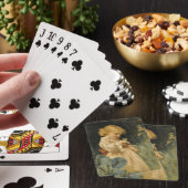 Mädchen mit gelbem Schmetterling (von Frederick Mo Spielkarten (In Situ)