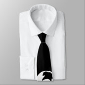 Mädchen mit Gewehr-Krawatte Krawatte (Gebunden)