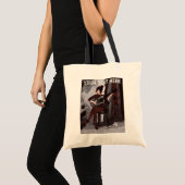 Mädchen mit Gitarre Tragetasche (Vorderseite (Produkt))