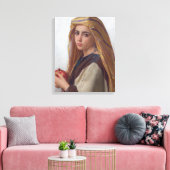 Mädchen mit Granatapfel von Bouguereau Leinwanddruck (Insitu (Wohnzimmer))