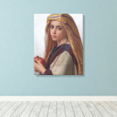 Mädchen mit Granatapfel von Bouguereau Leinwanddruck (Insitu (Holzboden))
