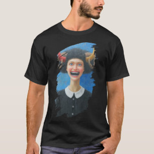 Mädchen mit Hörnern T-Shirt