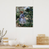 Mädchen mit Hunden Poster (Küche)