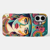 Mädchen mit Hüten Case-Mate iPhone Hülle (Rückseite (Horizontal))