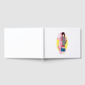 Mädchen mit ihrem Panda Gästebuch (Voll)