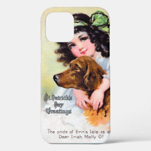 Mädchen mit Irischer Setter-Hündin, St. Patricks T Case-Mate iPhone Hülle