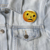 Mädchen mit Jack o Laterne Button (Beispiel)