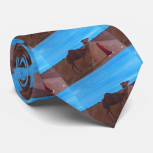 Mädchen mit Kamel Gemälde von Alfred Fox Krawatte