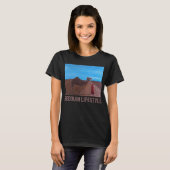 Mädchen mit Kamel-Gemälde von Alfred Fox T-Shirt (Vorne ganz)