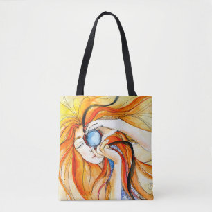 Mädchen mit Kamera Tasche