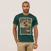 Mädchen mit Kätzchen T-Shirt (Vorne ganz)
