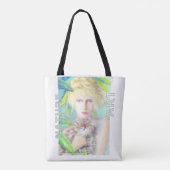 Mädchen mit Katze Tasche (Rückseite)
