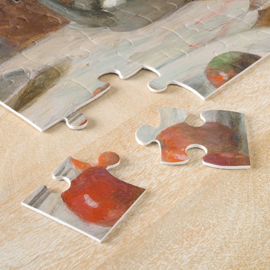 Mädchen mit Katze | Victor Gabriel Gilbert Puzzle (Seite)