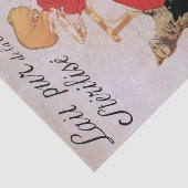 Mädchen mit Katzen, Alexandre Steinlen Seidenpapier (Ausschnitt)