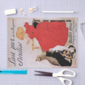 Mädchen mit Katzen, Alexandre Steinlen Seidenpapier (Handwerk)