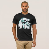 Mädchen mit Kopfhörern T-Shirt (Vorne ganz)