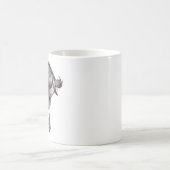 Mädchen mit Lockenhaar Tasse (Mittel)