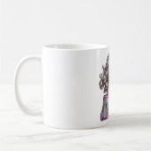 Mädchen mit lockigen Haaren Tasse (Links)