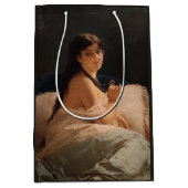 Mädchen mit Medallion (von Gerolamo Induno) Mittlere Geschenktüte (Vorderseite)