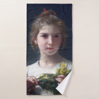 Mädchen mit Mimosa, Bouguereau