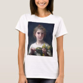 Mädchen mit Mimosa, Bouguereau T-Shirt (Vorderseite)