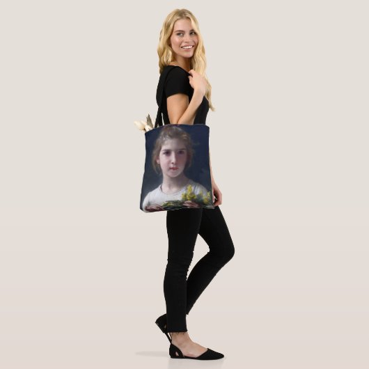 Mädchen mit Mimosa, Bouguereau Tasche (Am Model)
